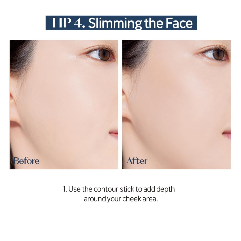 ETUDE Reborn Maker Contour Stick Bronzer - Cool Toned | Naturally Sculpting & Define | Creamy Formula for Seamless Blending | Multi-purpose Contour Stick for face | Korean Makeup, Kbeauty