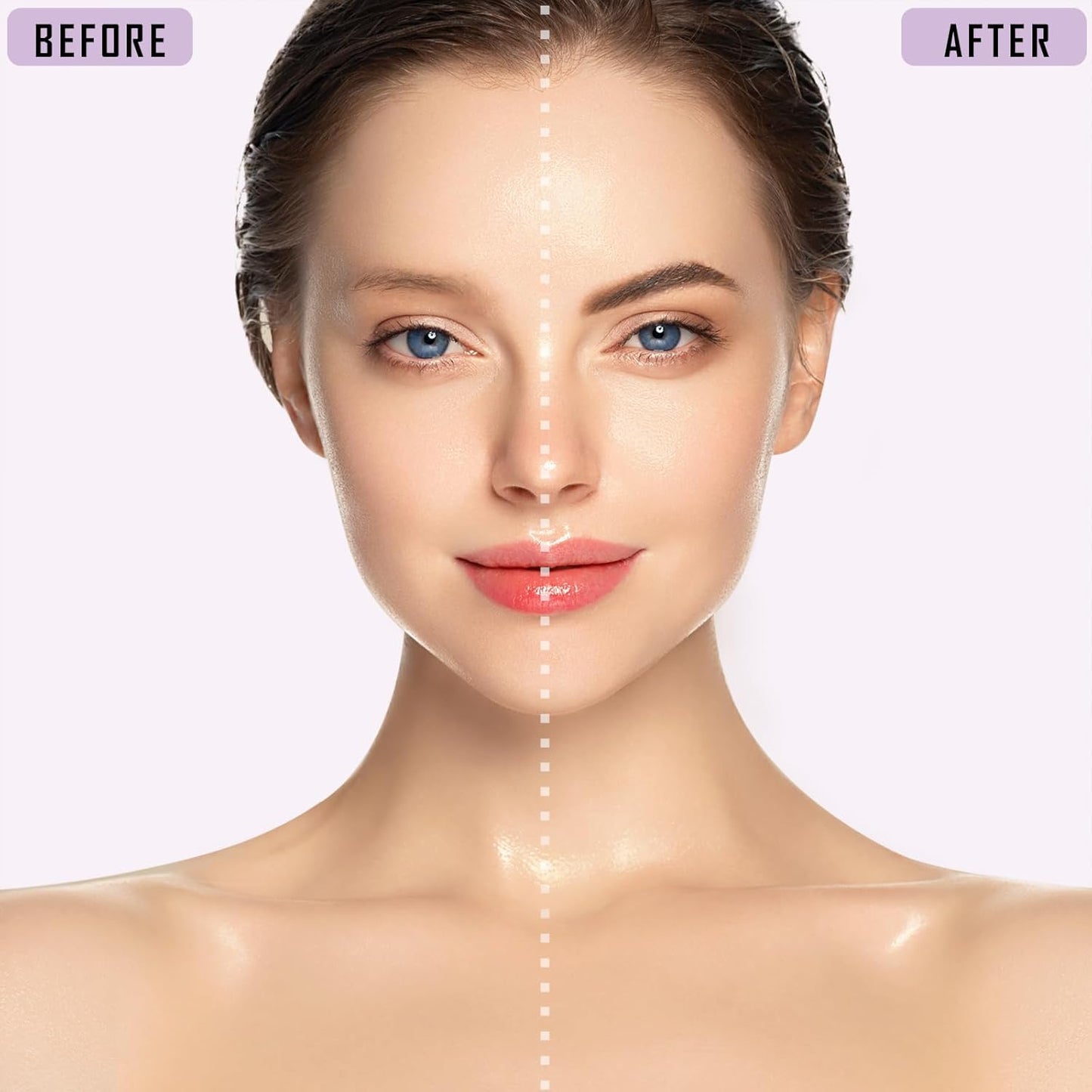 LAVONE Eyebrow Pencil, 2-In-1 Waterproof Eyebrow Pen, with 3 Tip Microblading Eyebrow Pen and Ultra-Precise Brow Pencil, Dual-ended Eyebrow Brush, for Eyebrow Makeup - Black