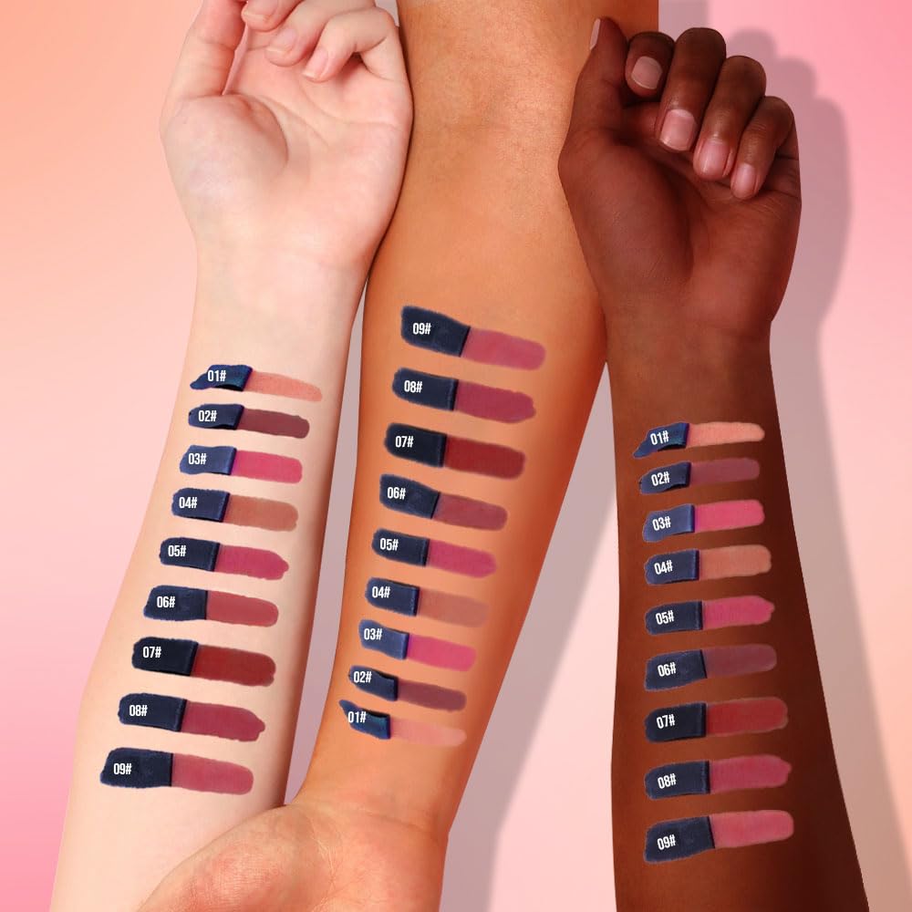 Lip Stain Peel Off – Long Lasting Waterproof Lip Tint, Smudge Proof Transfer Resistant Lip Stains Tattoo,High Pigment Matte Lip Color, Kiss Proof Peel Off Lip Stain Masque,All-Day Stay Lip Makeup 04#