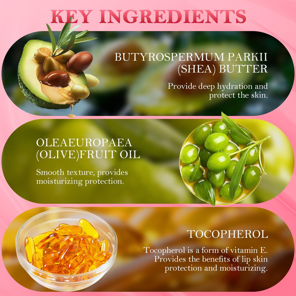 Summer Lip Butter Balm, Moisture and Hydration Lip Gloss, Long-lasting Hydrating Non-Sticky Lip Balm, Soften Dry Lips Lip Care (#Pink Guava, 1Pcs)