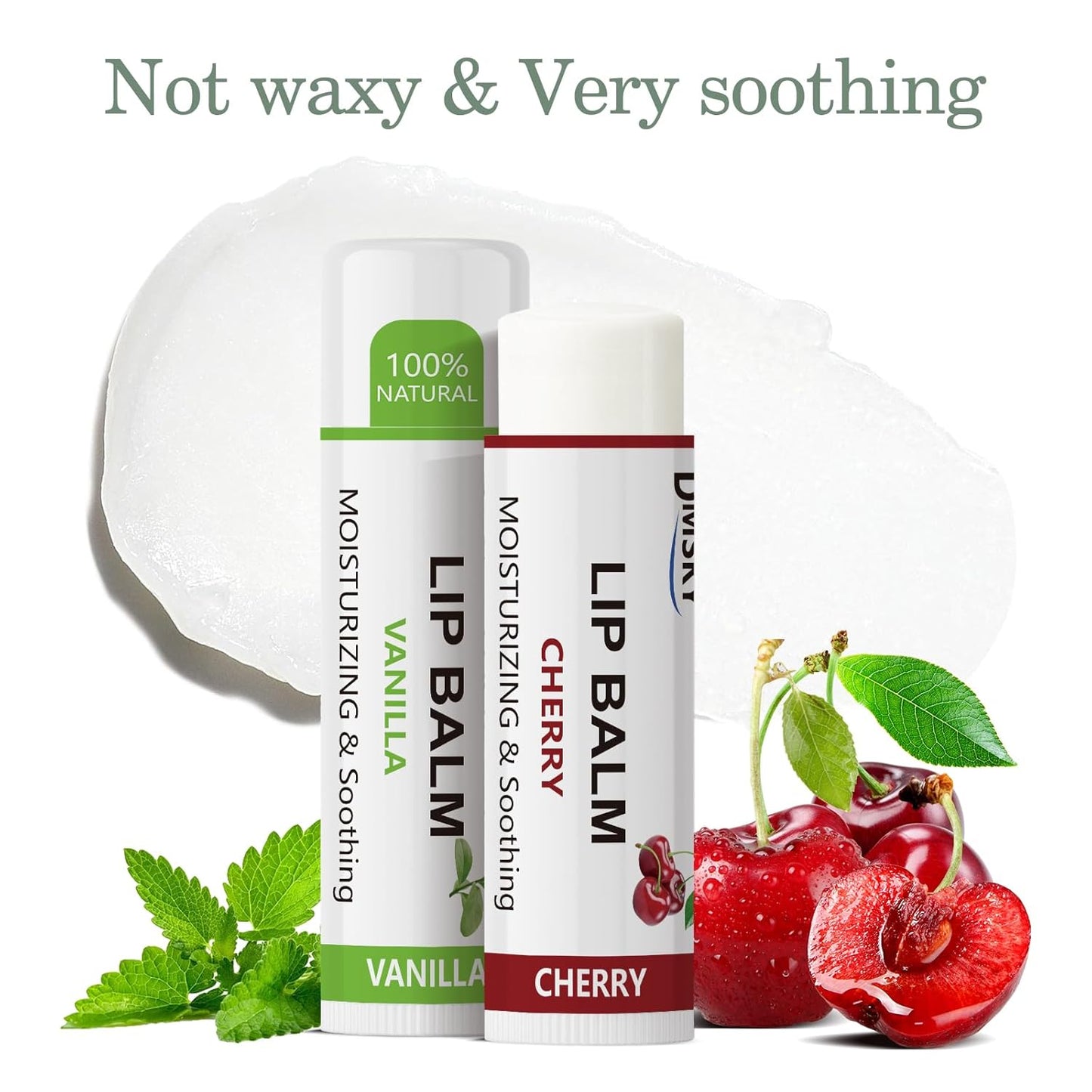 Dmsky Fruit Lip Balm Bulk - Hydrating for Men, Women, Kids - 0.15 Oz, 20 Count (Pack of 1)