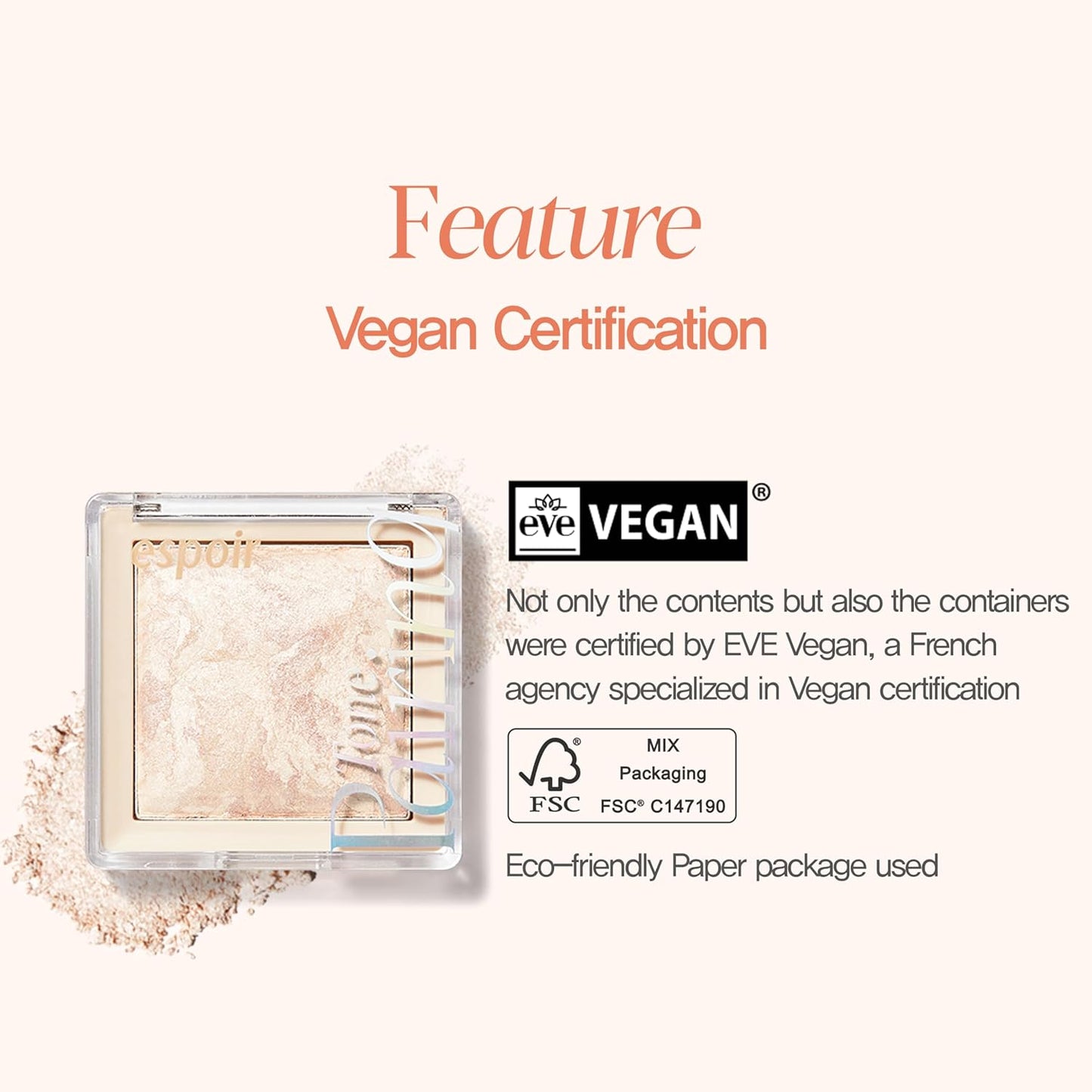 Espoir Tone Pairing Highlighter #Aurora │0.33 oz. (9.6 g)│Subtle Glitters for Daily make up │ 3 color Shades Going Well with Various Skin Tones │Sheering Makeup │ Korean Beauty Costmetics