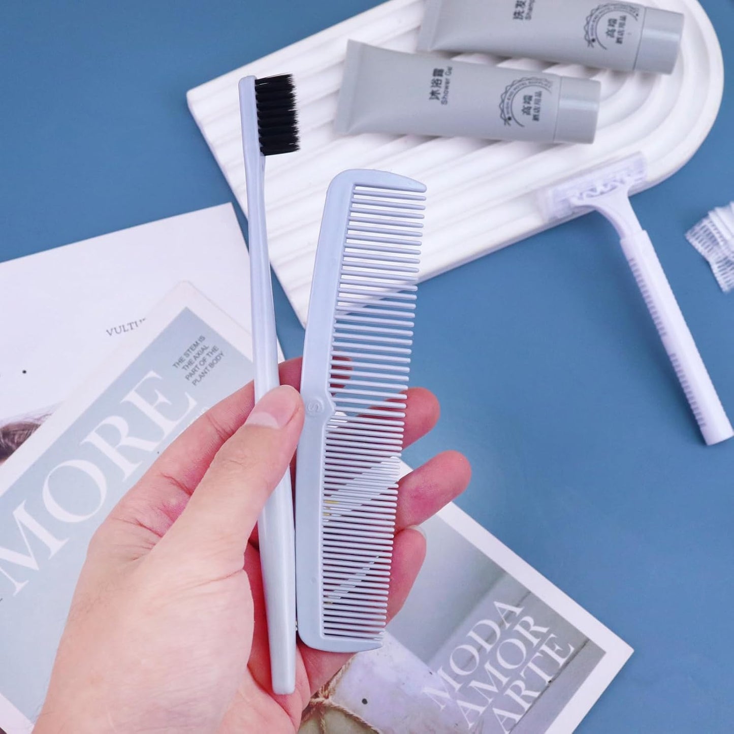 Hygiene Kit, Hygiene Kit Bulk, The Travel Hygiene Kit Is Fully Equipped, Individually Packed, Easy To Carry, Convenience Kits Suitable For Hotel, Home, Camping, Travel (PACK-25)