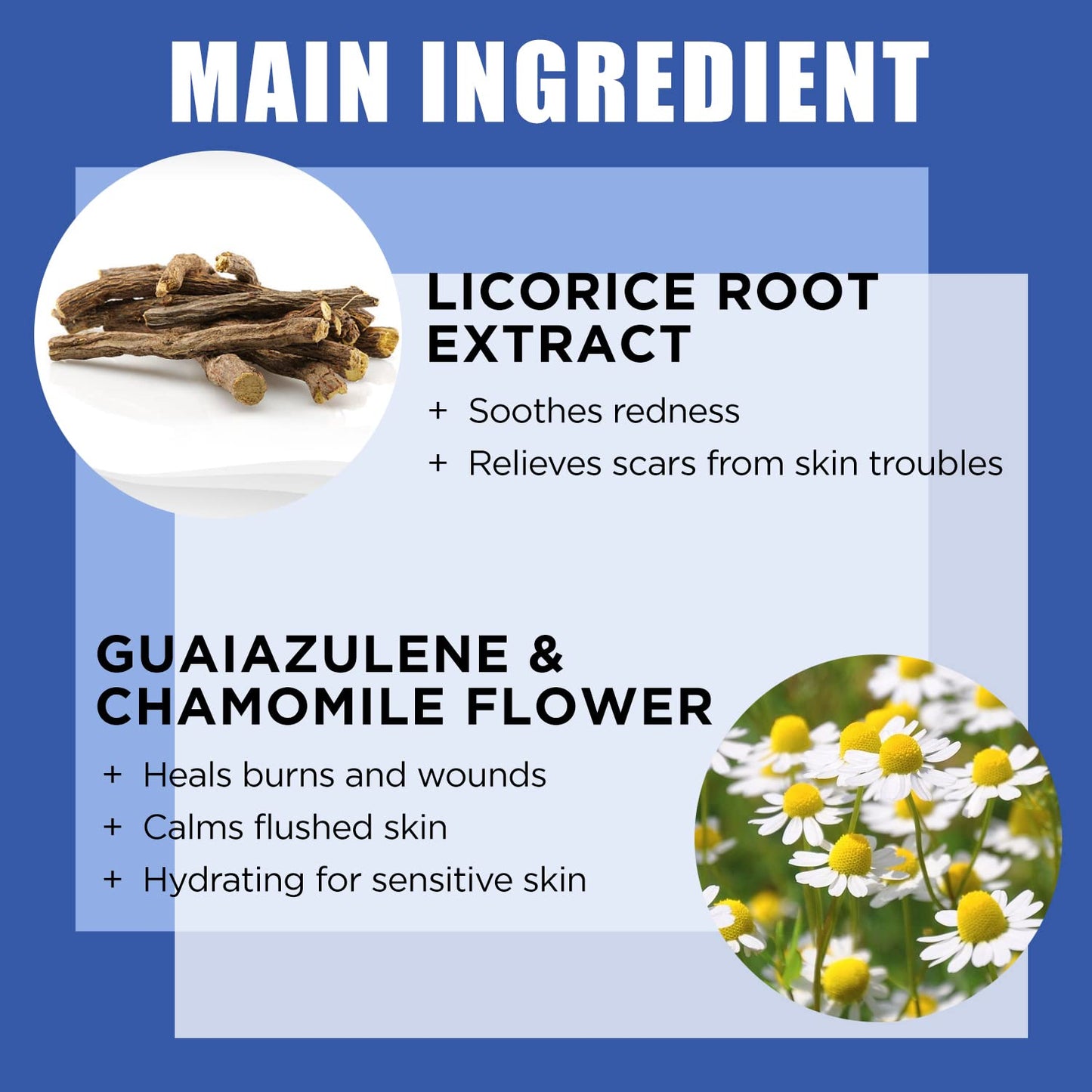 It'S SKIN LI Calming Skincare Set - Soothing Toner Pads, Ampoule Serum, Moisture Cream – Redness & Acne Relief with Licorice Extract & Guaiazulene – for Clear Skin