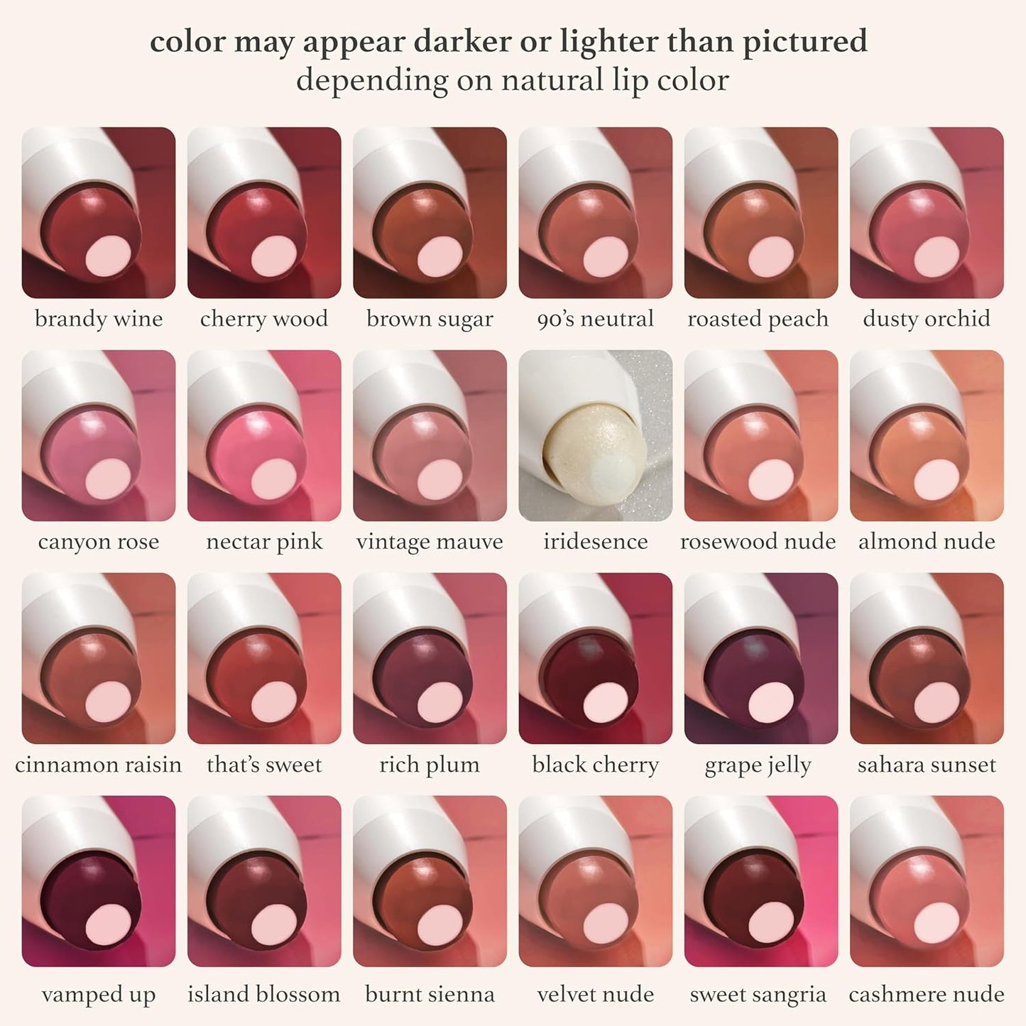 Julep It's Balm Tint of Color Lip Balm - That's Sweet | Hydrating Lip Color with Vitamin E Core | Natural Gloss Finish | Vegan & Cruelty-Free