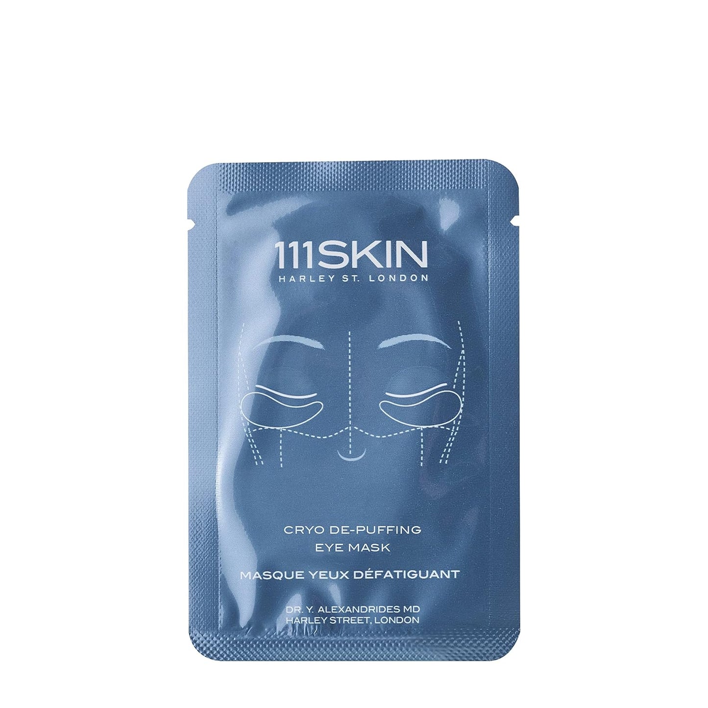 111SKIN Sub-Zero De-Puffing Eye Mask | Fragrance Free | Reduce Puffiness & Dark Circles | Uplift & Improve Under-Eye Area | Set of 8 (0.2 oz each)