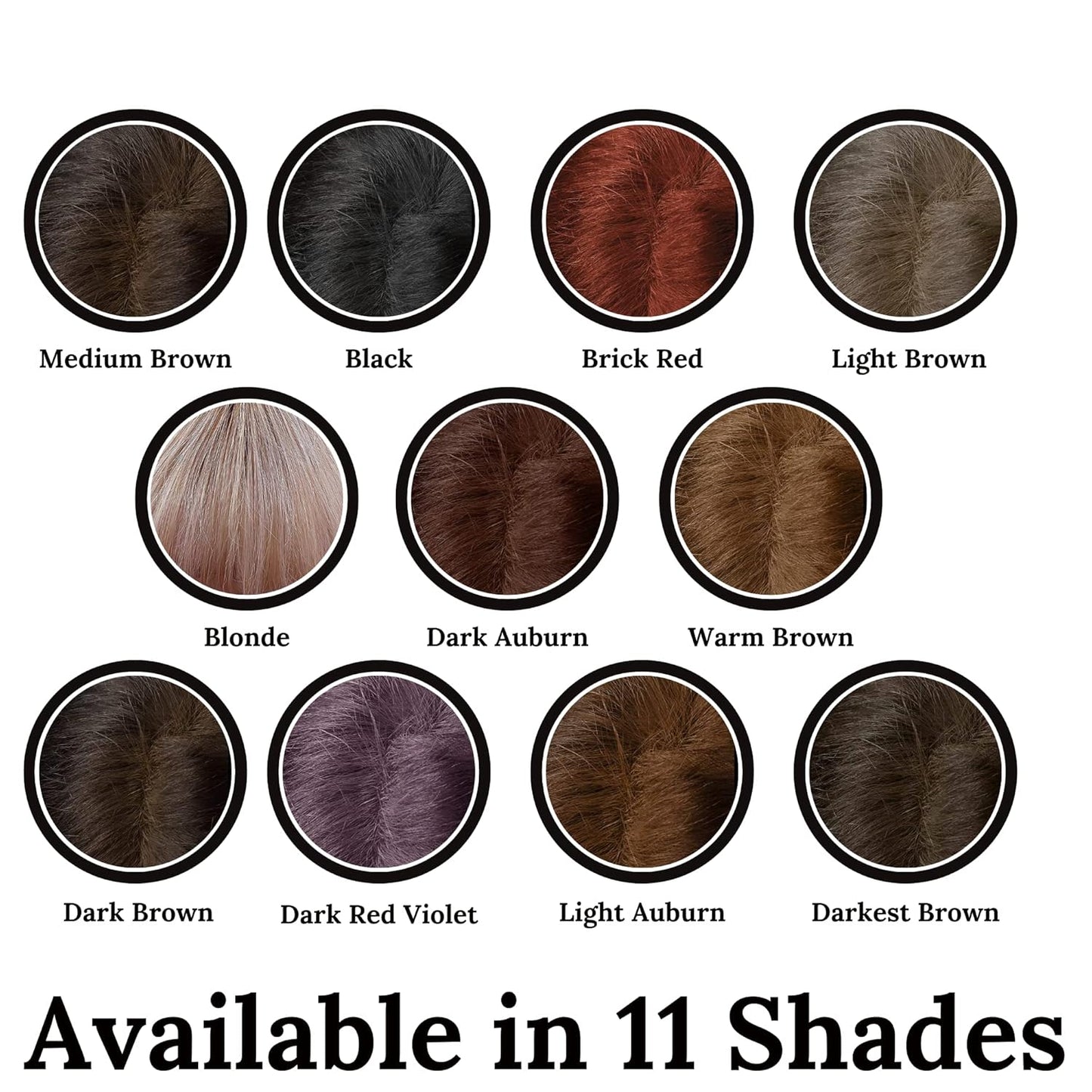 Root Touch Up Powder - Hair Concealer in 11 Shades - Zero Fragrance, Talc or Parabens - Covers Hairline and Roots (Sample Size, Dark Brown)