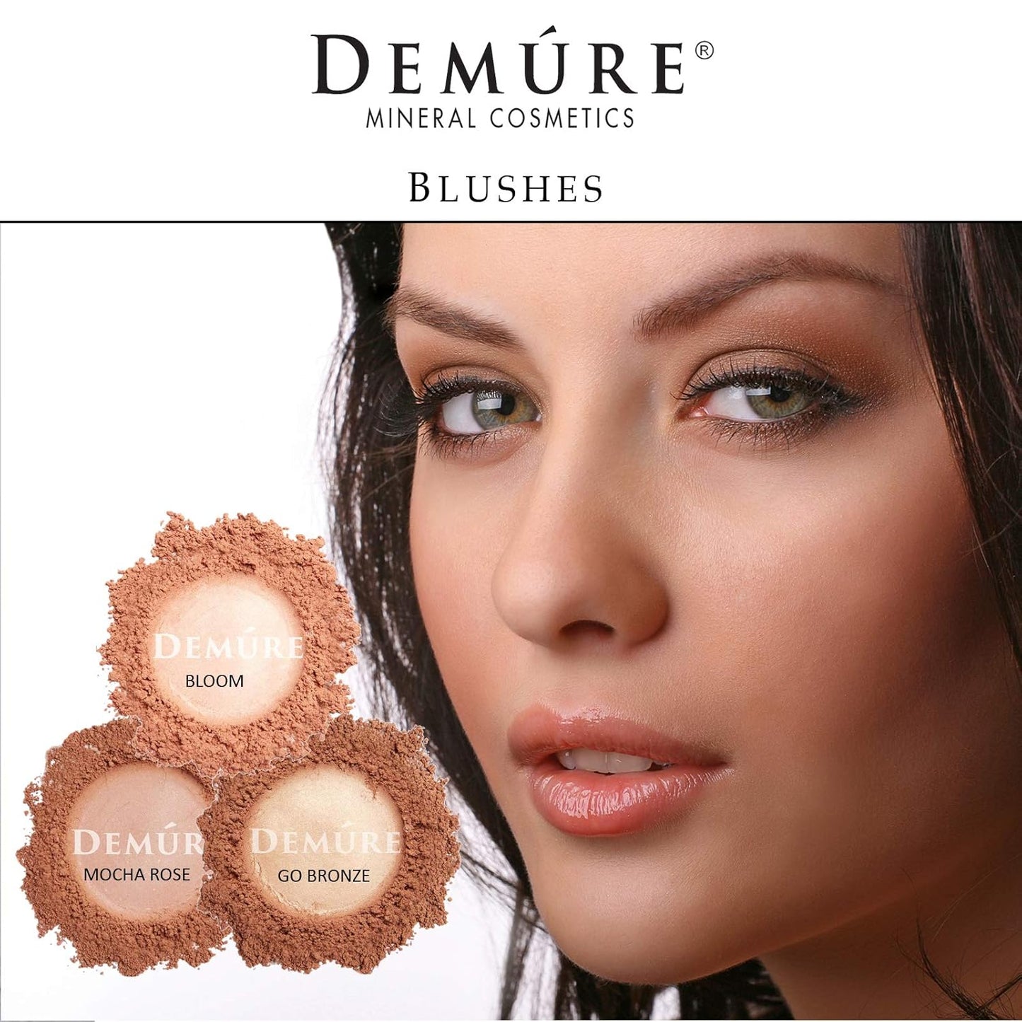 Mineral Make Up Blush, Loose Powder Makeup, Natural Makeup, Blush Makeup, Professional Makeup, Cruelty Free Makeup, Blush Powder By Demure (Mocha Rose)