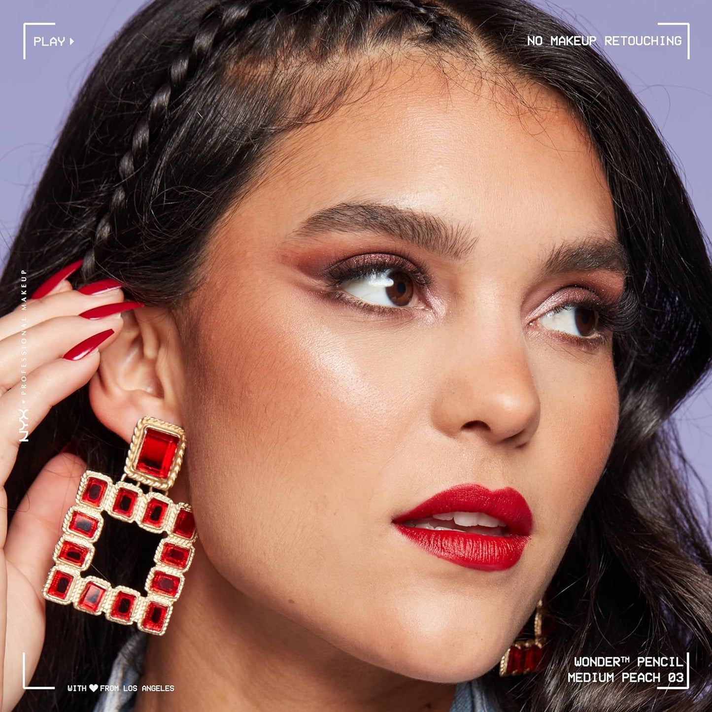 NYX PROFESSIONAL MAKEUP Wonder Pencil, Multi-Use Micro Highlighter & Concealer Stick - Medium Peach (Pack of 2)