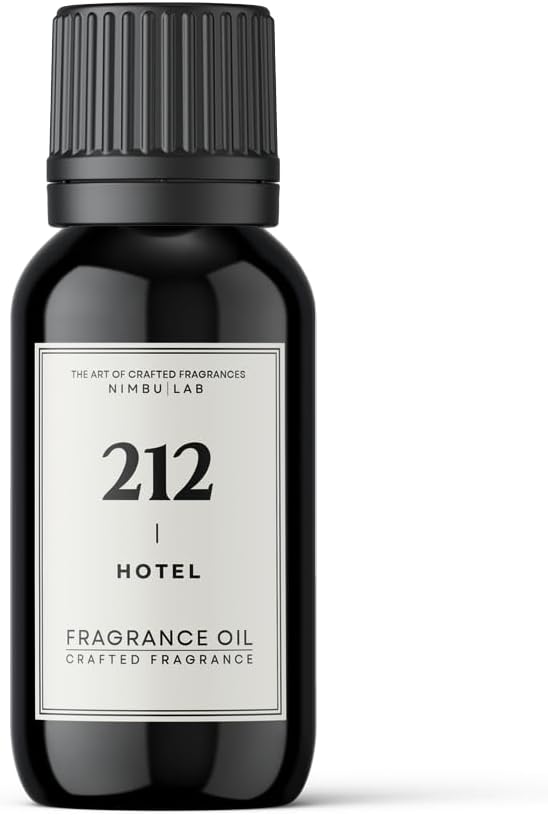 212 Hotel Fragrance Oil for Diffuser - Hotel Collection Oil with Euro Dropper Cup – Long-Lasting Home Fragrance – Scented Oils Gift – Home Luxury Scents 1.00 Fl Oz - Floral and Marine
