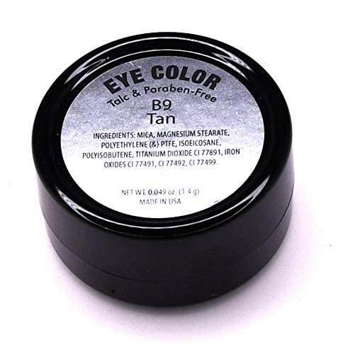 Tan Dark Beige Neutral Nude Matte Pressed Powder Single Vegan Eyeshadow; Talc, Paraben & Cruelty Free