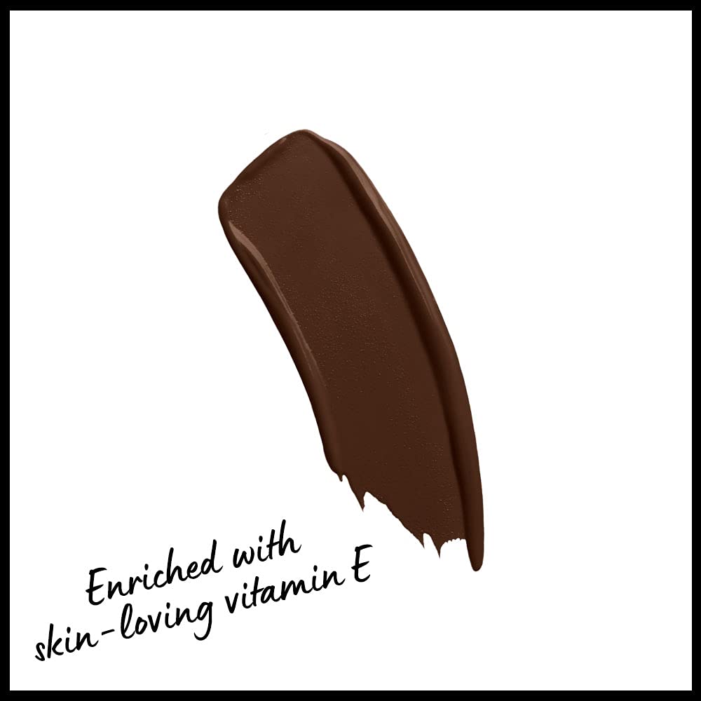 NYX PROFESSIONAL MAKEUP Can't Stop Won't Stop Foundation, 24h Full Coverage Matte Finish - Deep Ebony