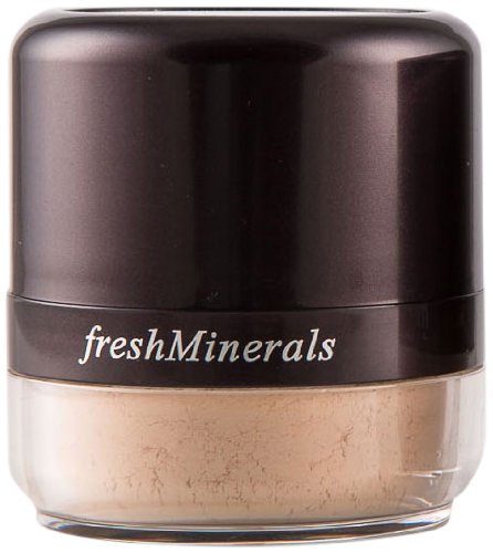 Mineral Powder Foundation, with puff, Freshcover, 6 Gram