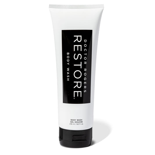 Doctor Rogers Hydrating Body Wash, Moisturizing Shower Cleanser, Dermatologist-Created Bath Soap For Women & Men, Cleanses & Repairs the Skin Barrier, Paraben & Sulfate-Free, 236 ml / 8 fl oz