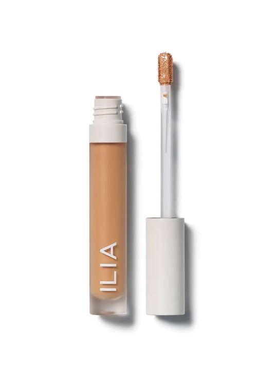 ILIA - True Skin Serum Concealer | Non-Comedogenic, Cruelty-Free, Vegan, Safe For Sensitive Skin, Reduces Appearance of Dark Circles + Blemishes (Mesquite SC6, 0.16 oz | 5 ml)