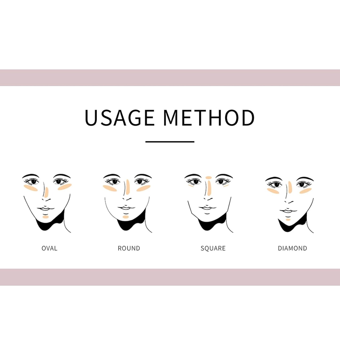 Face Highlighter Luminizers Highlighter powder Translucent Setting Powder High Definition Powder for All Skin Types and Skin Tones(N05)