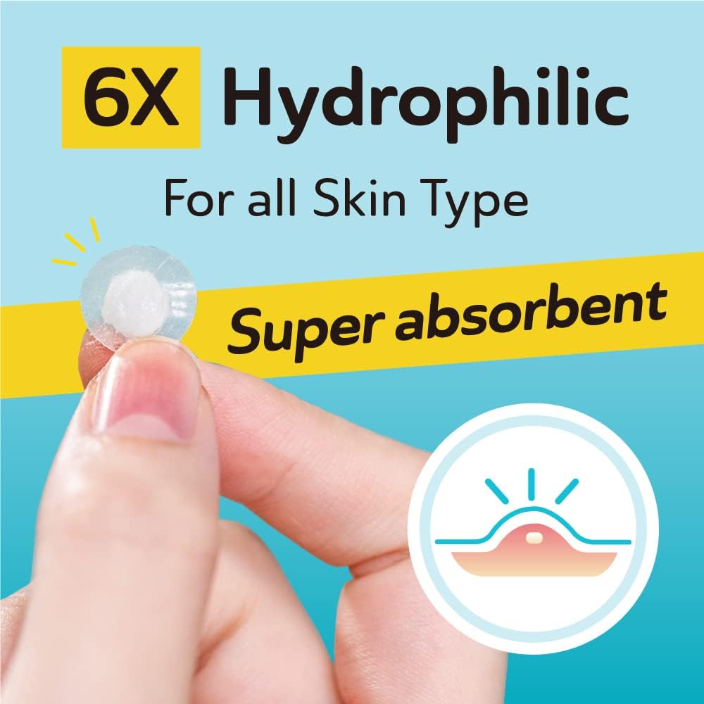 Invisible Pimple Patches for Cystic Acne - Premium Hydrocolloid Acne Patches & Zit Stickers, Cystic Acne Patch with Matte Finish - 240 Count - 3 Sizes Invisible Plus (Clear Patch)