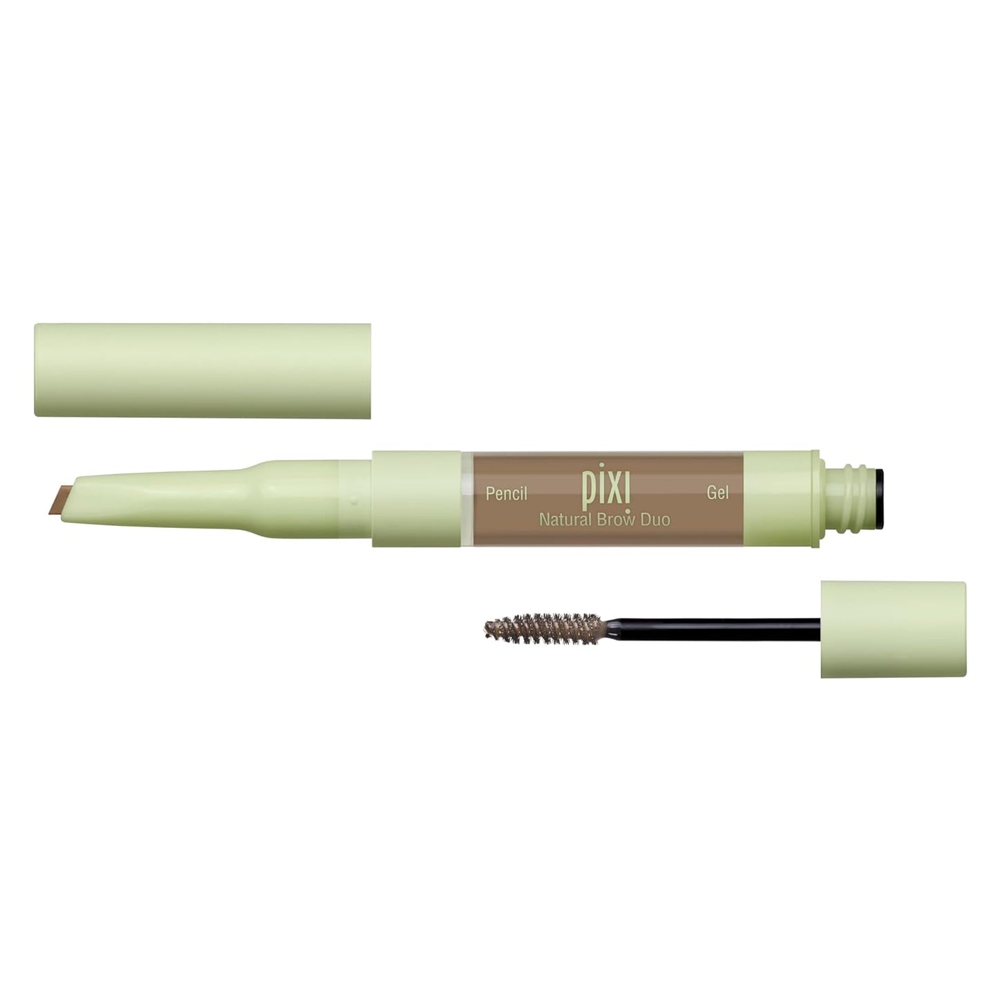 Pixi Natural Brow Duo - Natural Blonde, Precision Pencil & Tinted Gel, Waterproof Brow Shaper for All-Day Hold, Paraben-Free, 0.2oz