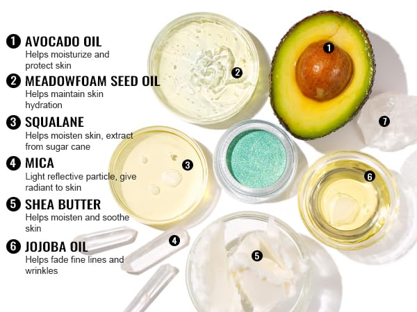 Oulac White Matte Eyeshadow 3-in-1 Eyeshadow Eye Primer&Eyeliner Highly Pigmented Waterproof Smudge-proof Long Lasting Wear Smooth&Blendable Formula for Natural Look,Vegan & Cruelty-Free CM10