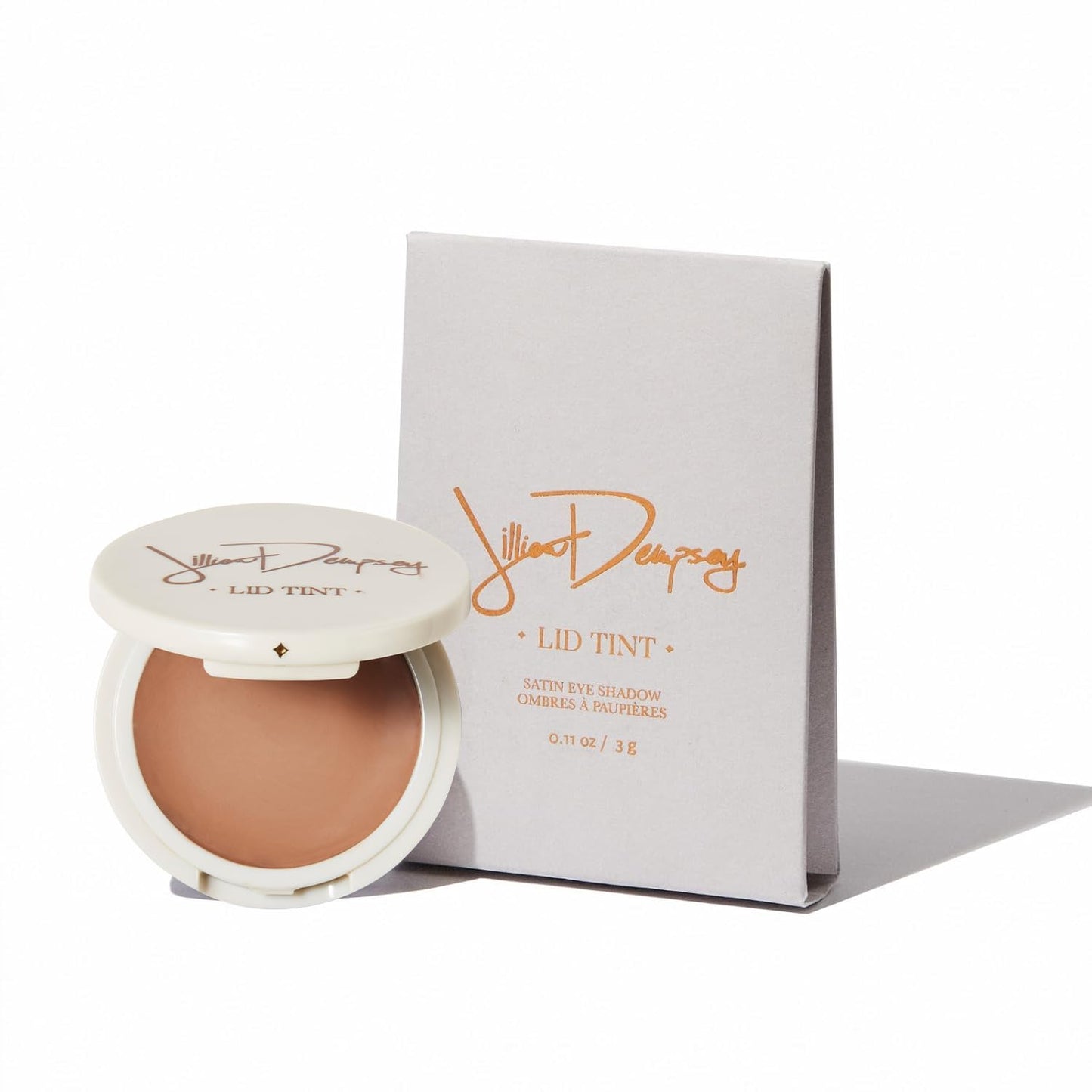 Jillian Dempsey Lid Tint: Satin Cream Eyeshadow I Easy Application for a Natural Shimmer or a Layered Matte Finish I Taupe