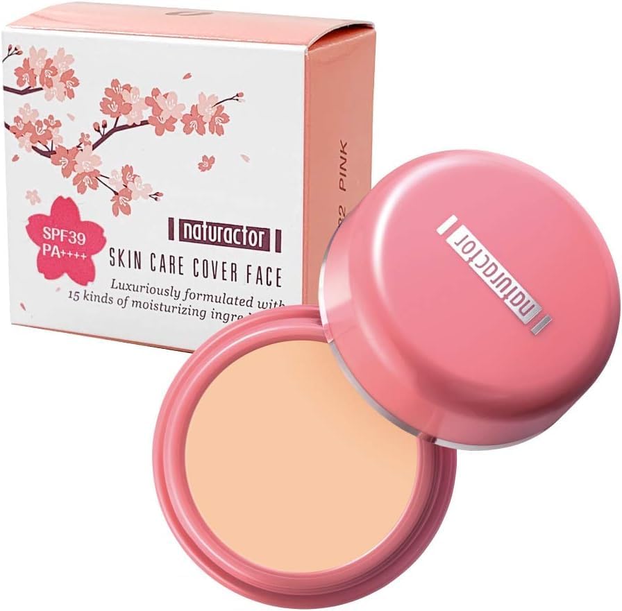 NATURACTOR Concealer 152 Natural Skin Care Cover Face 0.7 oz - Full Coverage Foundation, Made in Japan