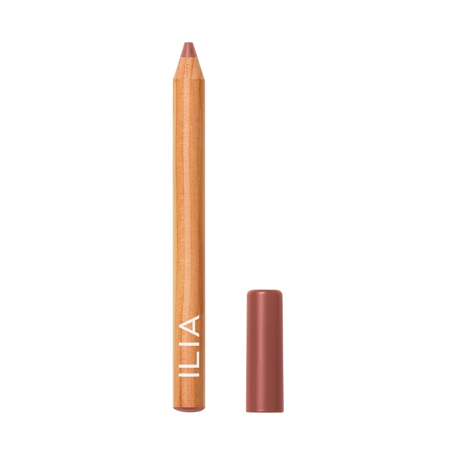 ILIA - Lip Sketch Hydrating Crayon | Hydrate, Plump, Smooth, Strengthen | Long Lasting up to 12-Hours, Bleed-Resistant, Soft-Matte | Barrier-Building, Non-Toxic, Cruelty-Free (Banquette)