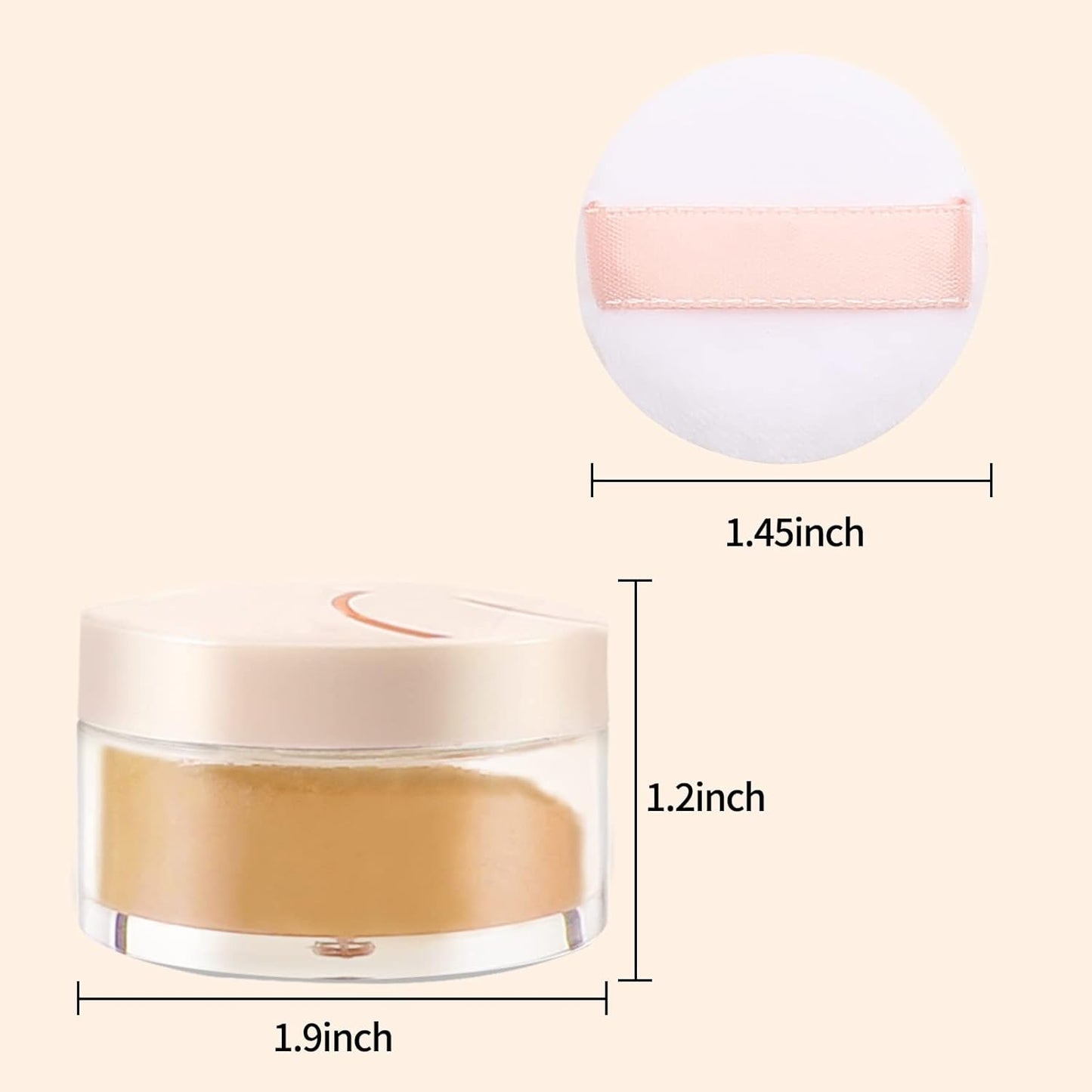 Boobeen Matte Blush Powder Makeup Loose Powder Face Blushes Single Color Blush Rouge Powder Natural Pink Blush for cheeks, Easily Blends, Smoothly with Satin Matte Look