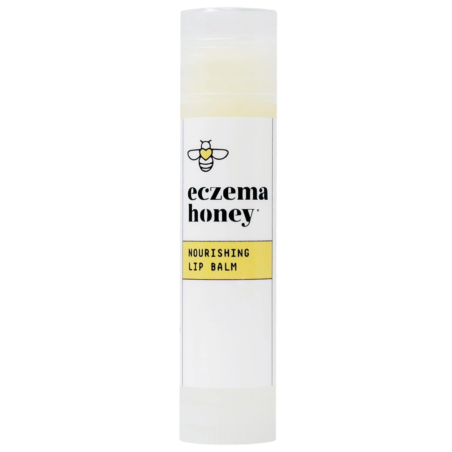 ECZEMA HONEY Nourishing Lip Balm - Organic Chapstick for Sensitive Skin - Daily Lip Moisturizer for Very Dry Lips - Mango Butter & Honey Lip Balm - Natural Lip Care Products (1 Ct)