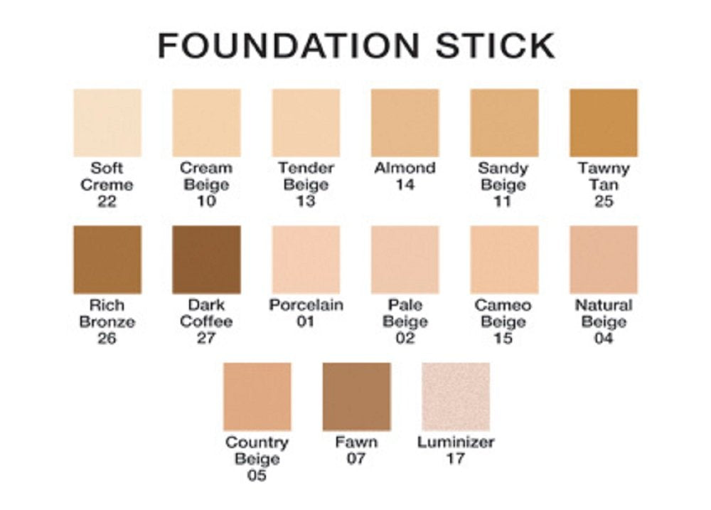 Creamy Conditioning Foundation Stick Buildable Coverage Hypoallergenic (Sandy Beige)