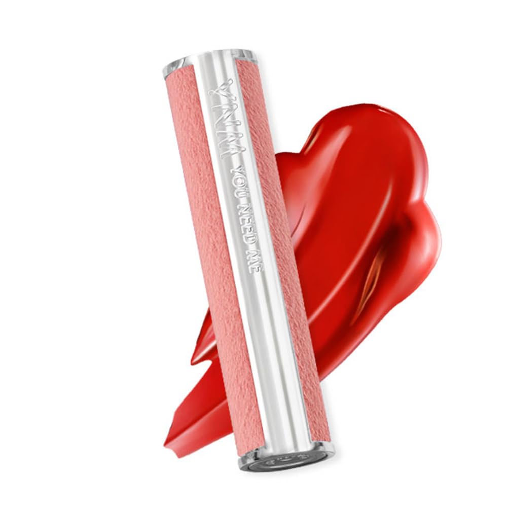 YNM Candy Gloss Balm 3g (03 CRIMSON CHILI, 3g) (+9 colors) K-beauty, Tinted, Color Lipstick Balm, Glossy, Moisture, korean, Jello lips, Non-Sticky and Long-lasting
