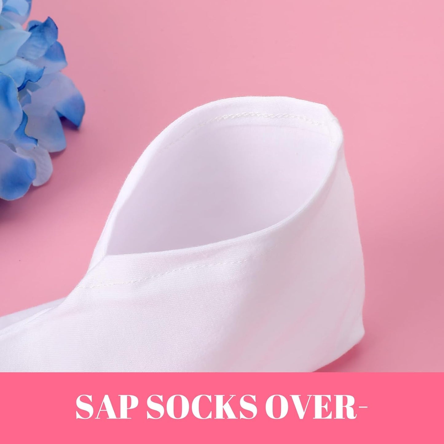 3 Pairs Moisturizing Socks Overnight Cotton Lotion Foot Cover Mask Moisture Enhancing Socks Absorbing Spa Feet Sleeve for Dry Care Cosmetic Women Men Beauty Pedicure