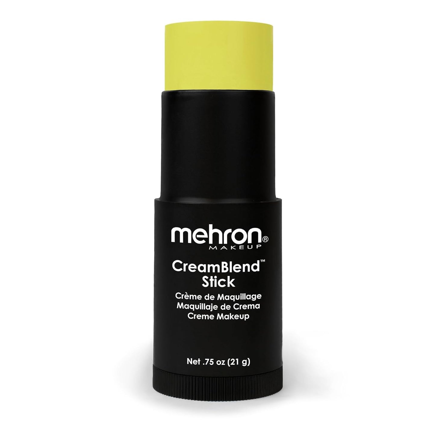 Mehron Makeup CreamBlend Stick | Face Paint, Body Paint, & Foundation Cream Makeup | Body Paint Stick .75 oz (21 g) (Ogre Green)