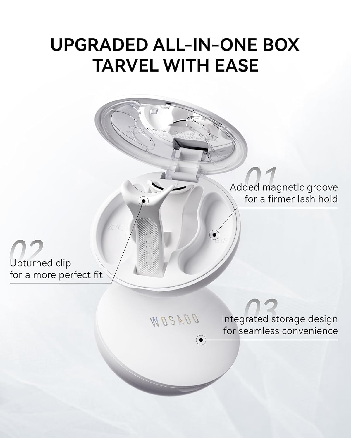 Soft Magnetic Eyelashes Kit with Applicator, No.12 Iris Black, Reusable Glue-free Wispy Magnetic Lashes, Cruelty-free False Lashes, Waterproof, Lightweight, Suit for Heavy Makeup