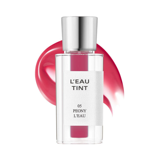 BBIA L’EAU Tint – Glossy & Glow Lip Stain, Watery Lip Tint, Non-Sticky, High Shine Finish, Long-lasting, Moisturizing, Lightweight, Natural, Daily Use, Vegan, Korean Lip Makeup (05 PEONY L'EAU - MINI)