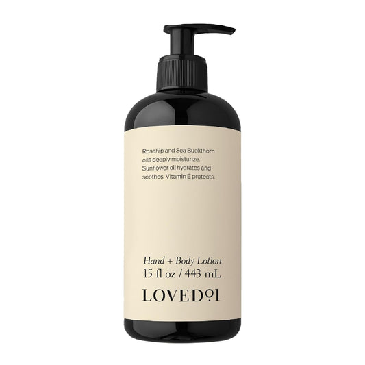 Hand & Body Lotion, John Legend Skincare, Fragrance-Free, Daily Lightweight Cream, Formulated with Shea Butter & Vitamin E, 15 oz