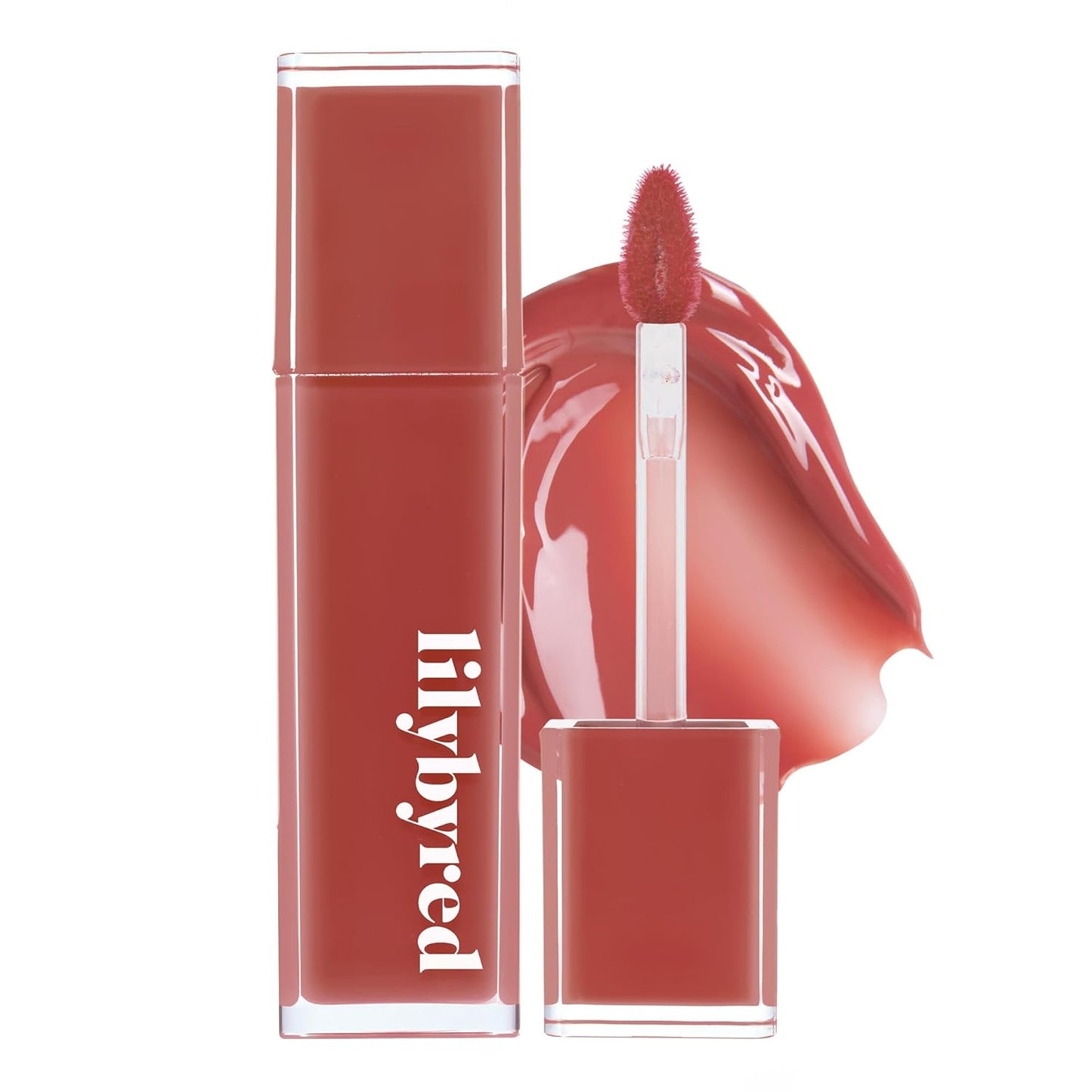 lilybyred Bloody Liar Coating Tint | Korean Glossy Lip Stain, Vivid & Juicy Color, Syrupy Shine, Moisturizing, Long-Lasting & Smudge-Proof, Non-Sticky, Lightweight, 0.14 oz. (09 Indifferent Fig)