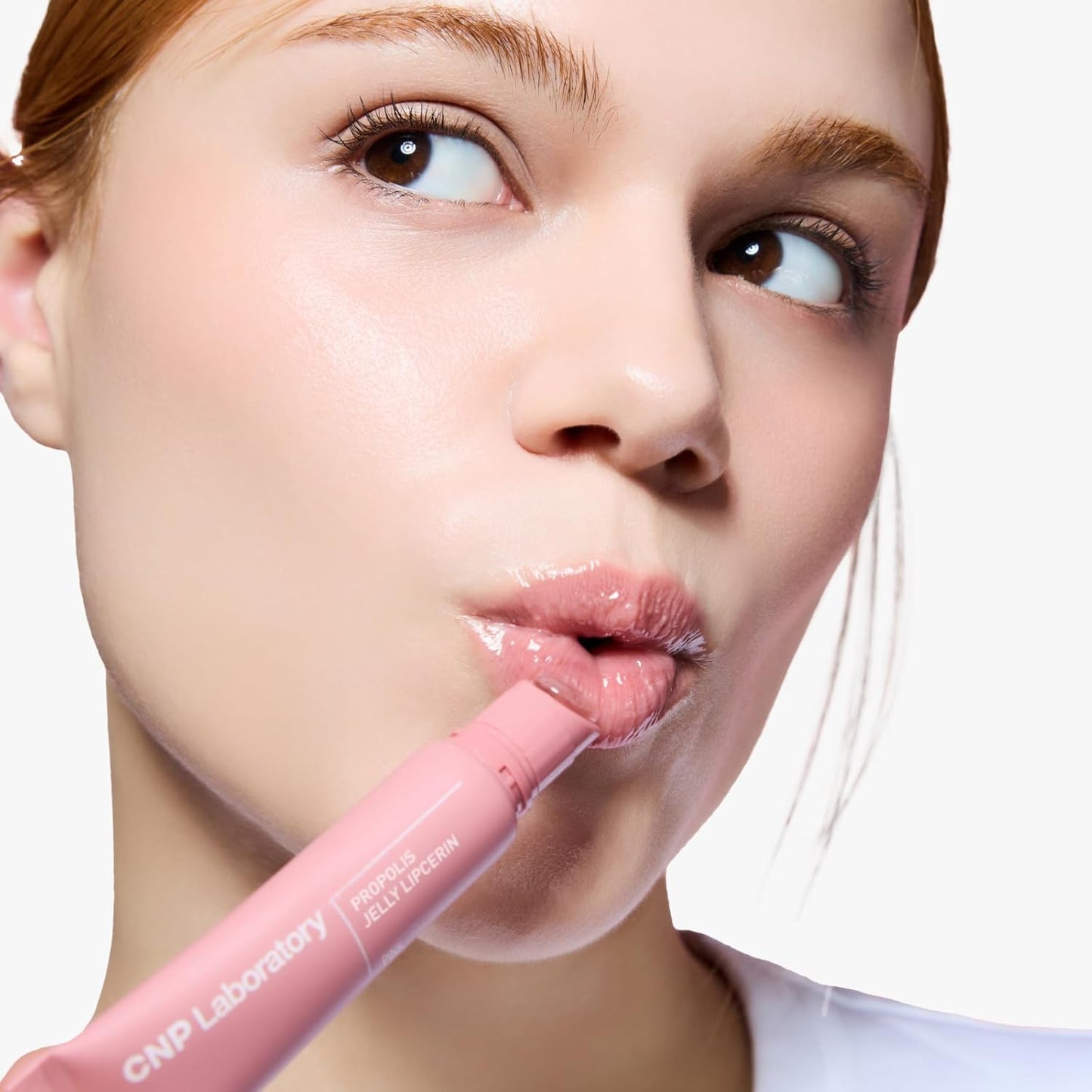 CNP Propolis Jelly Tinted Lipcerin™ - 02 Pink Donut, Hydrating Lip Balm & Gloss with Manuka Honey + Hyaluronic Acid, Korean Skincare, 0.3 fl.oz.