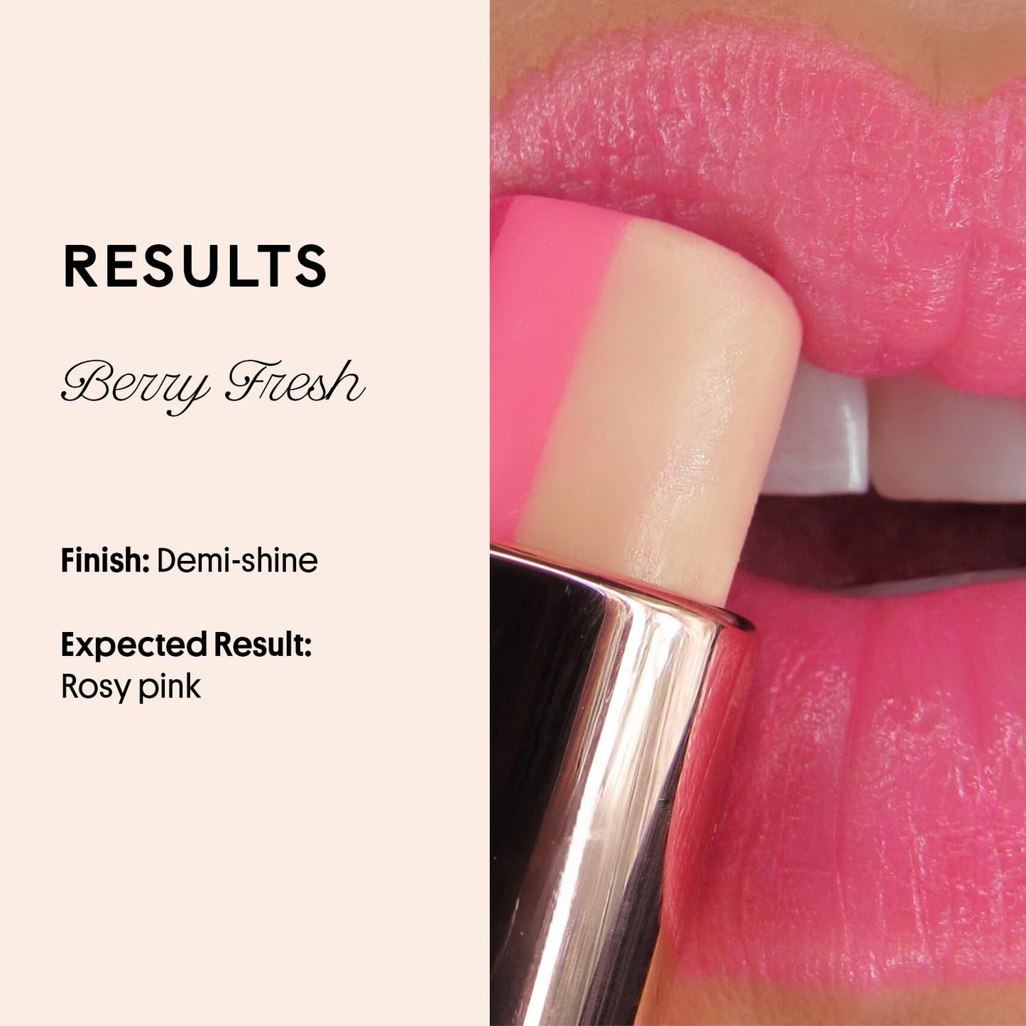 Winky Lux Strawberry Rose Tri-Color Tinted Lip Balm – Hydrating Lip Balm, Sheer Pink Tint, Lip Care with Jojoba Oil & Vitamin E, Moisturizes & Softens Dry Lips, Buttery Soft with Strawberry Rose Scent