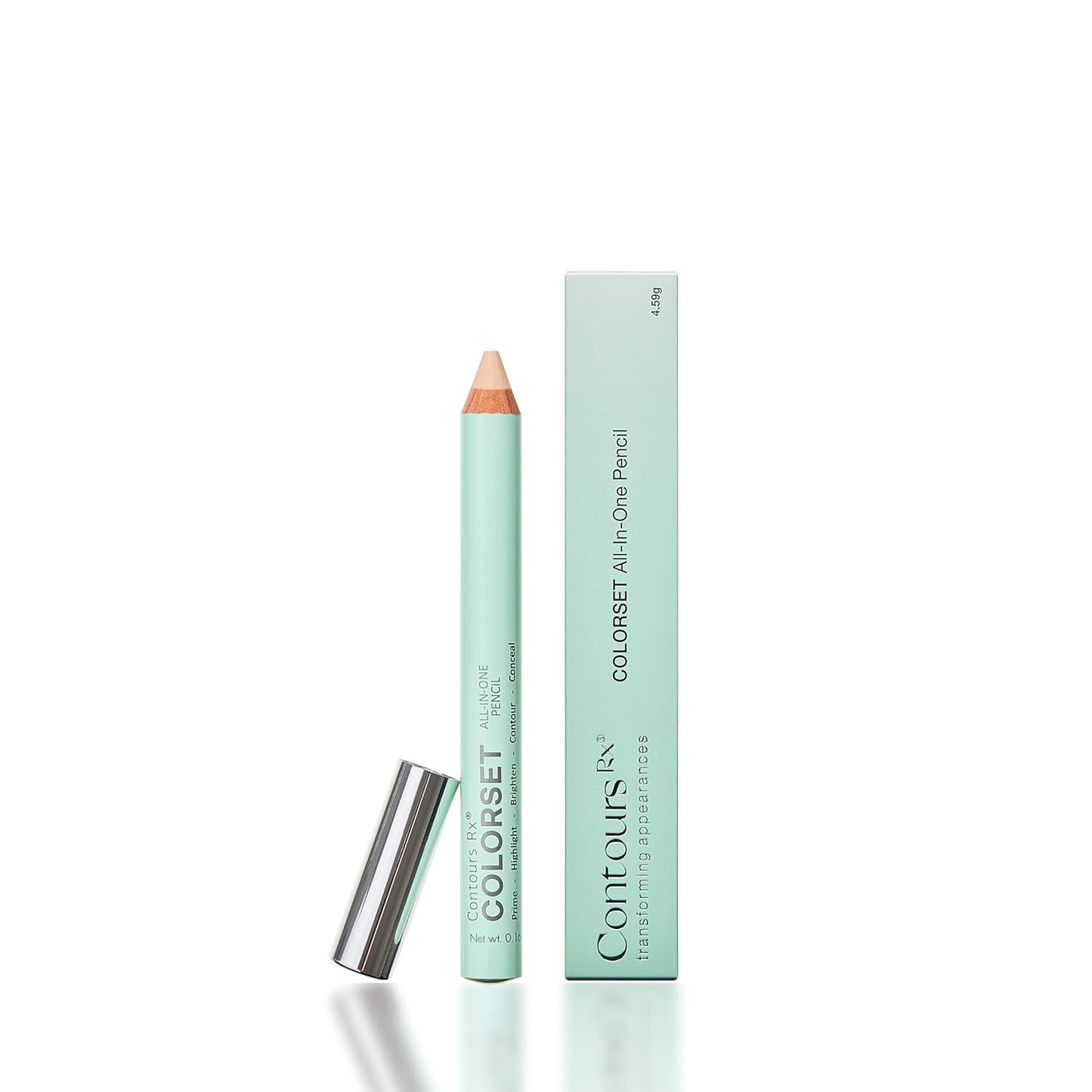 Contours Rx COLORSET All-in-One Primer Pencil – Brightens, Highlights & Conceals | Smooth Canvas for Eye Shadow & Uneven Skin Tone | Hydrating, Vegan & Gluten-Free