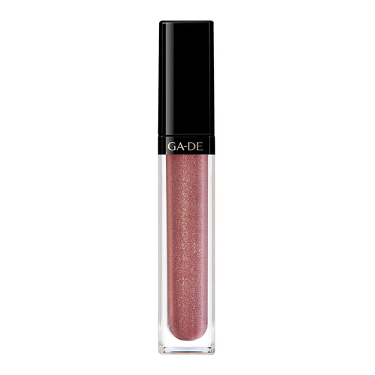 GA-DE Crystal Lights Lip Gloss, 815 - Enriched with Light-Reflecting Crystal Pearls - Smooth Silky, Rich Color - Moisturizes and Adds Shine - 0.2 oz