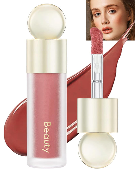 Velvet Liquid Blush Wand, Creme Blush Makeup Stick,Blush Beauty Makeup Dual Use for Cheeks & Lips, Long-Wearing,Dewy Finish,Skin Tint Blush, Contour Blush Wand,Thanksigiving Gift for Women-04