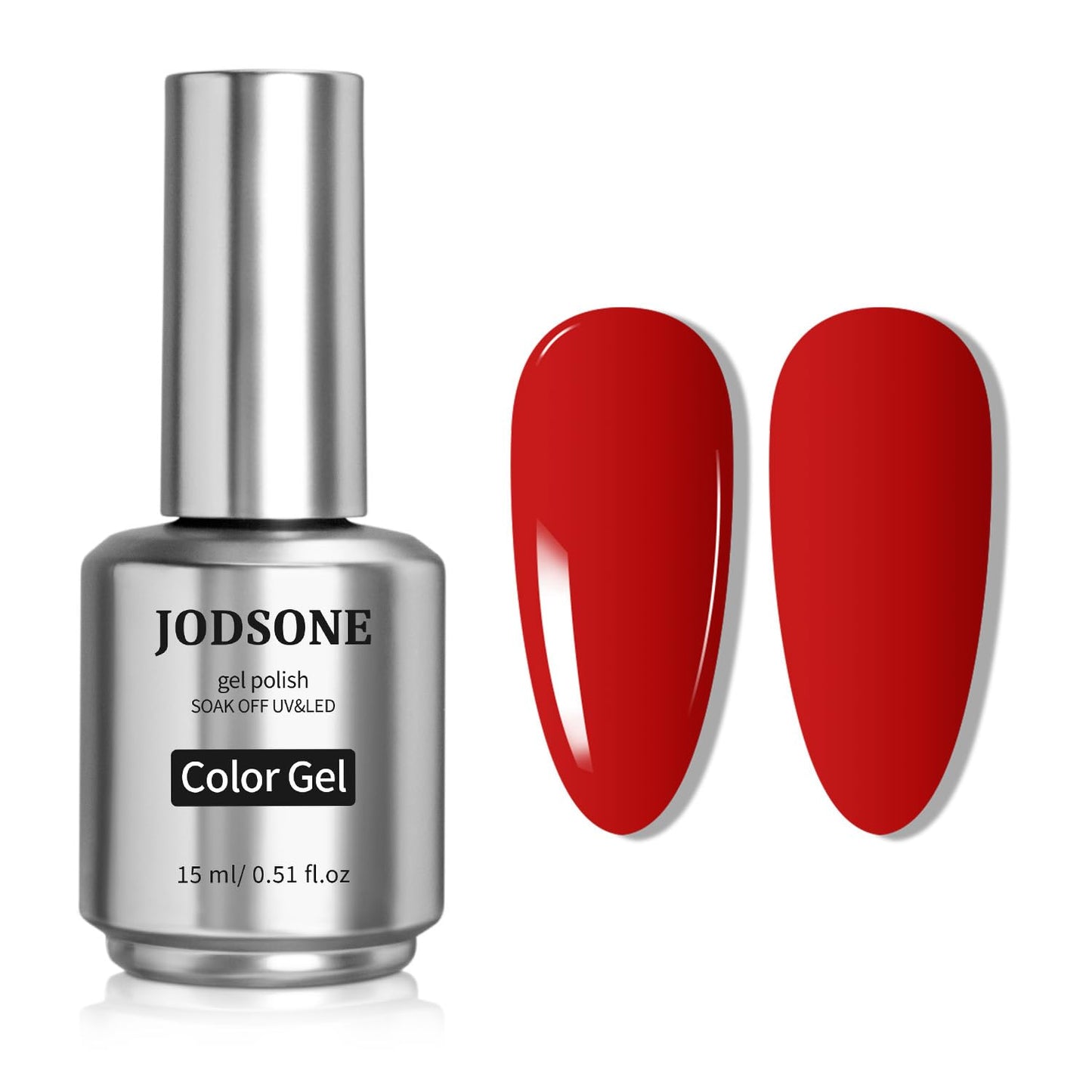 JODSONE Red Gel Nail Polish 1Pcs 15ml Soak Off U V LED Gel Polish Nail Art Design Manicure Salon DIY At Home
