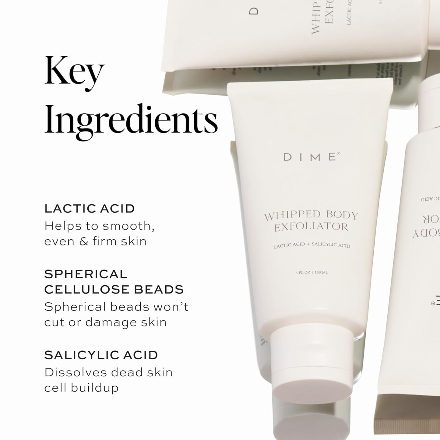 DIME Beauty Whipped Body Exfoliator