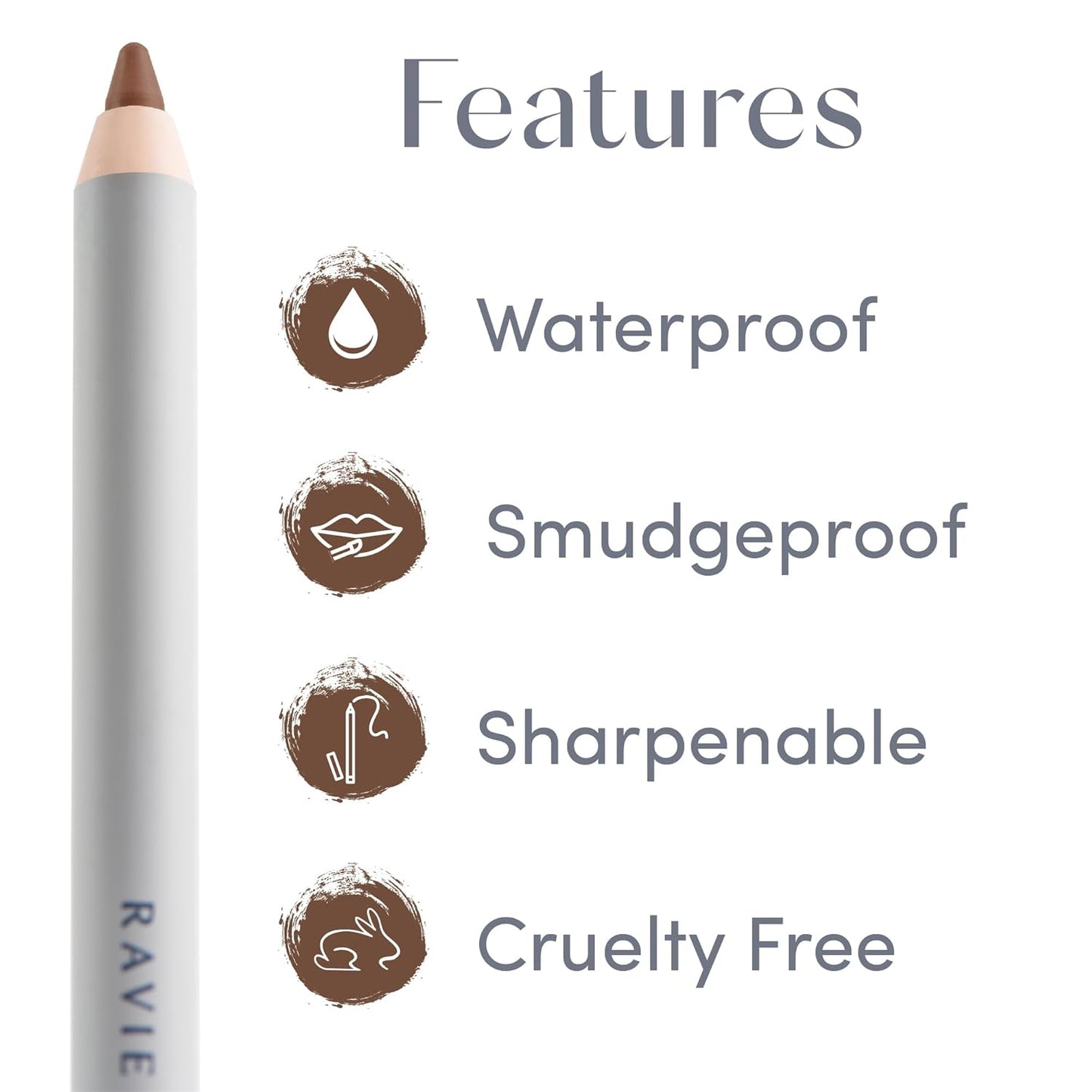 Soft Definition™ Longwear Lip Liner – Smudge-Resistant, Waterproof Precision Pencil for Effortless Shaping – Vegan & Cruelty-Free All-Day Wear Lip Definition (Almond)