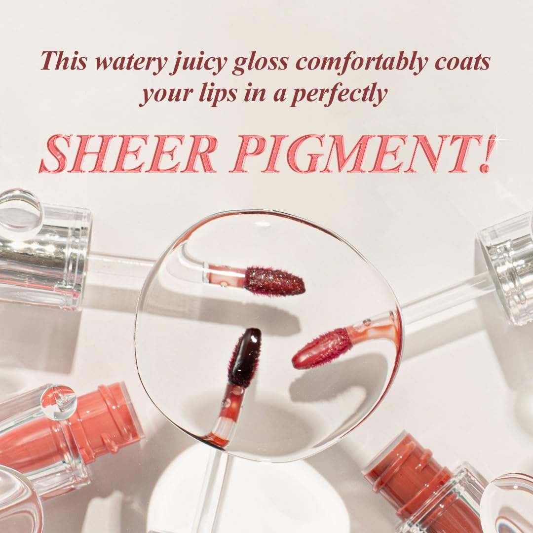 TIRTIR Waterism Glow Tint (Lip Plumper_Light Pink, 0.14 Fl Oz (Pack of 1))