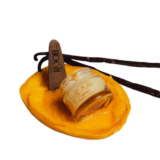 Mango Vanilla Lip Melt | Moisturizing, Non-Toxic, Vegan Lip Care | Organic Ingredients & Subtle Shine | Clean Beauty, Natural Flavor