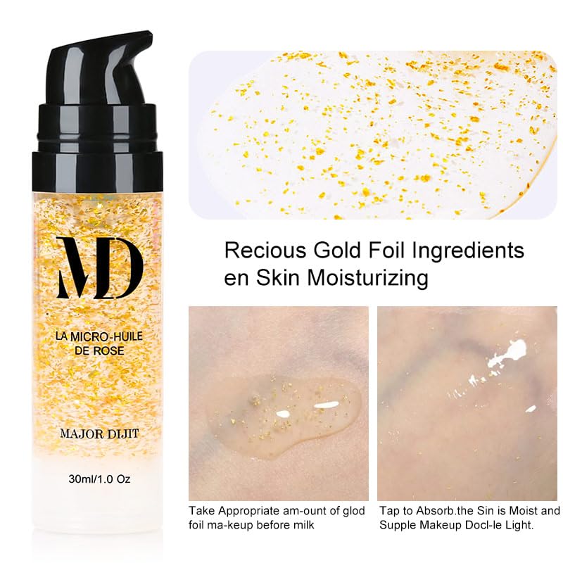 Liquid Primer Set Matte Liquid Full Coverage Oil Control Breathable Invisible Cover Concealer Primer with Face Primer, Makeup Sponge