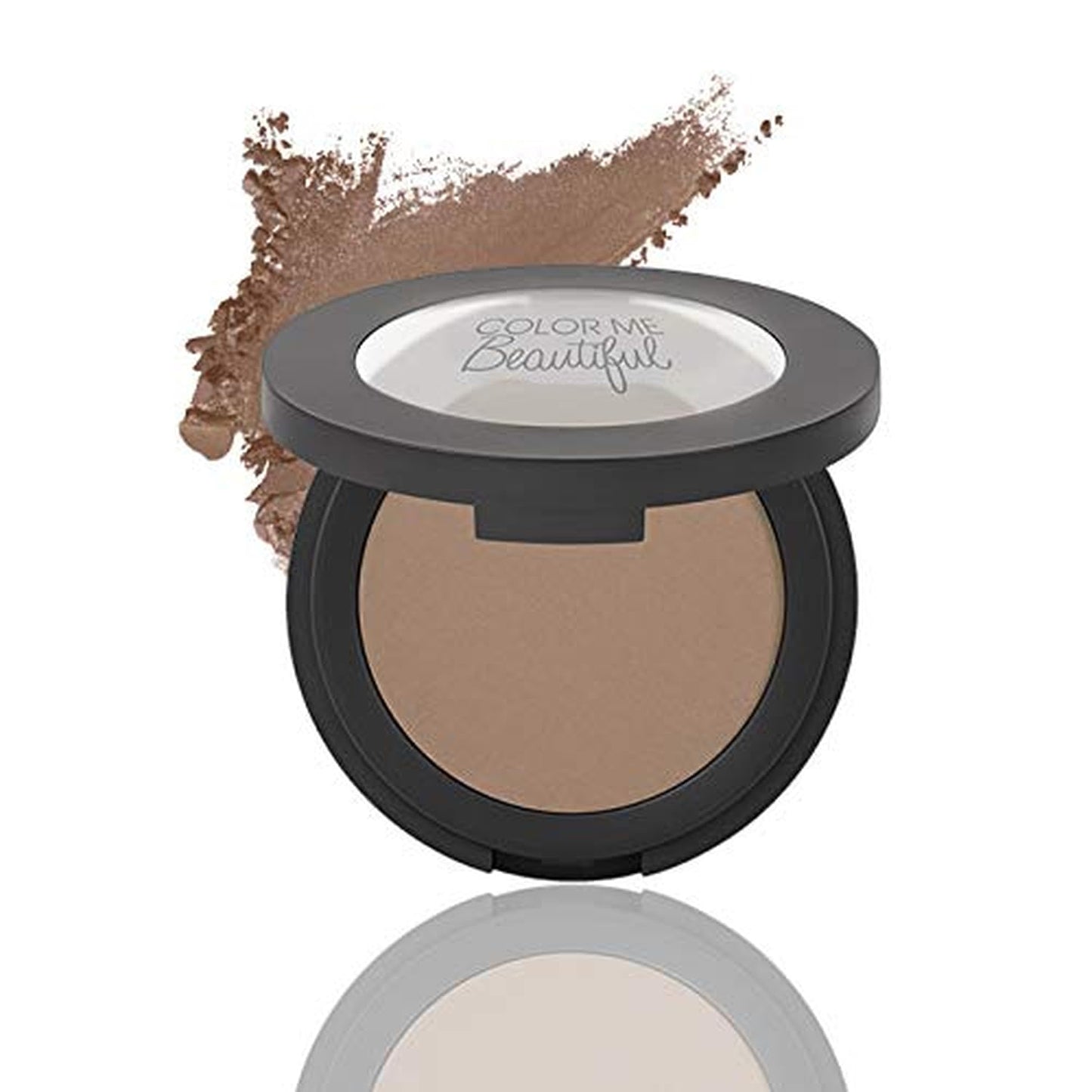 Color Me Beautiful Color Pro Single Eyeshadow, Full Pigment and Long-Lasting Pressed Powder, Cruelty-Free