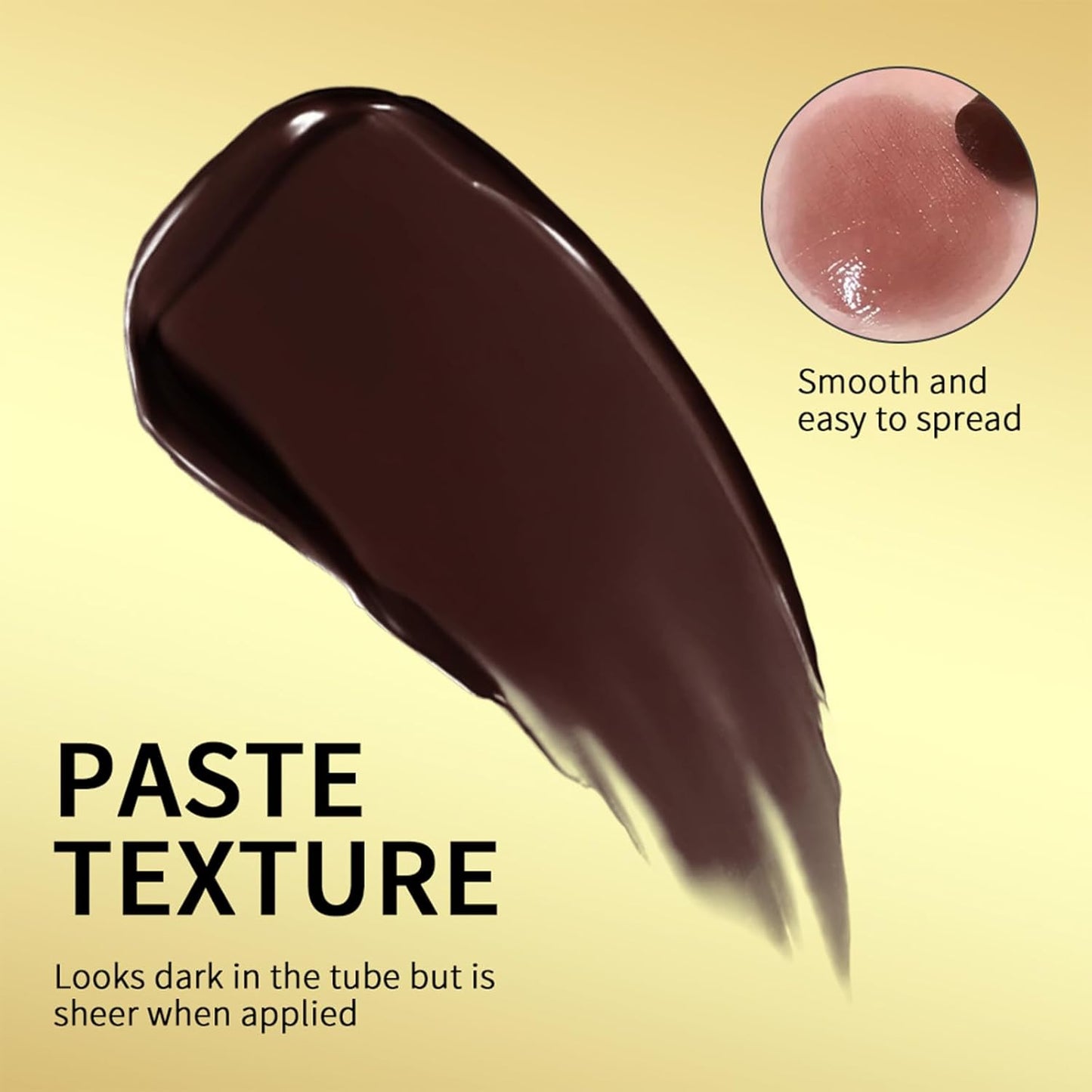 2PCS Honey Lipstick Tinted Lip Balm - Sheer Hydrating Lipstick for All Skin Tones - Moisturizing Lip Color, Nourishing Lip Balm with a Hint of Natural Black Cherry Tint