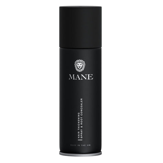 Mane Hair Thickening Spray & Root Touch Up, Instantly Thicker Hair for Men & Women, Fill in Hairlines and Hide Thinning and Fine Patches - Light Blond, 12 Colors (6.76 oz)